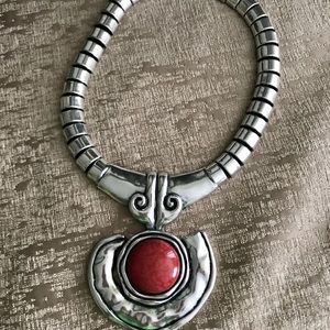 Silver necklace